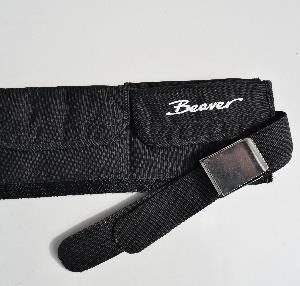 Beaver black pouch weight belt