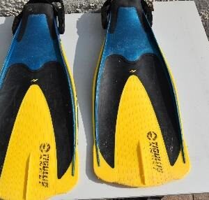 Taglia Tigullio fins Blue/yellow (L/XL)