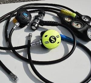 Scubapro Mk 2  2xR190 , single contents + full gauge set