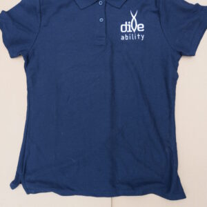 Blue DA Polo (ladies L)