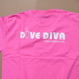 Dive Diva shirt back
