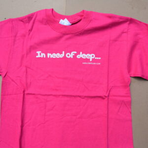 Pink-In-need-of-deep Diva tee (S)